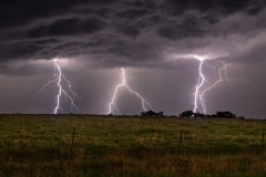 triple Kansas lightning