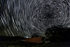 Hogback bridge star trail