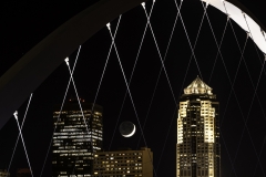 Des Moines  crescent moon
