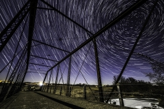 Mosquito creek bridge star trail