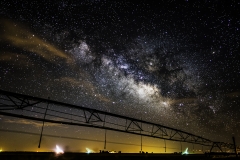 Oklahoma irrigation milky way