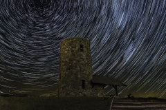 Pilot Knob tower star trail Iowa