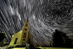 Country church star trail Boone Iowa