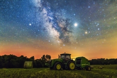 milky way tractor Iowa farm