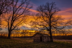Ledges State Park sunset Iowa