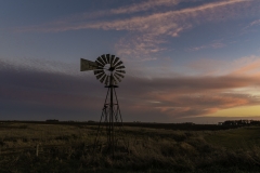 sunset boone windmill