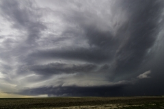 Dightton Kansas supercell thunderstorm structure
