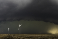 Iowa thunderstorm windmill March 6 2017