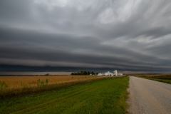 Iowa shelf cloud