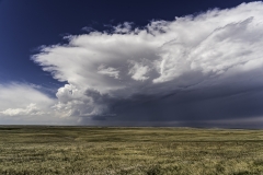 supercell thunderstorm Agate Colorado