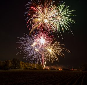 fireworks display