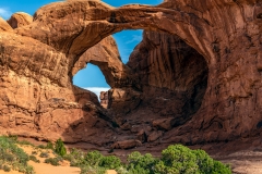 double arch arches national park