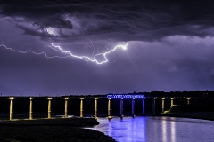 Lightning High Trestle Train Bridge