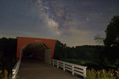 Roseman Milky Way covered bridge Iowa
