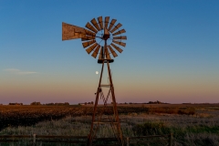 windmill sunset Boone Iowa