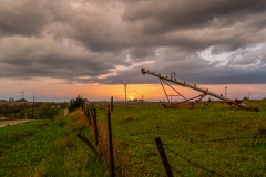 SW Iowa sunset farm rural