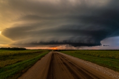 Sunset mothership Iowa
