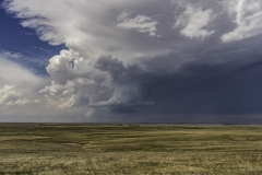 supercell thunderstorm Agate Colorado