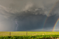 lightning rainbow